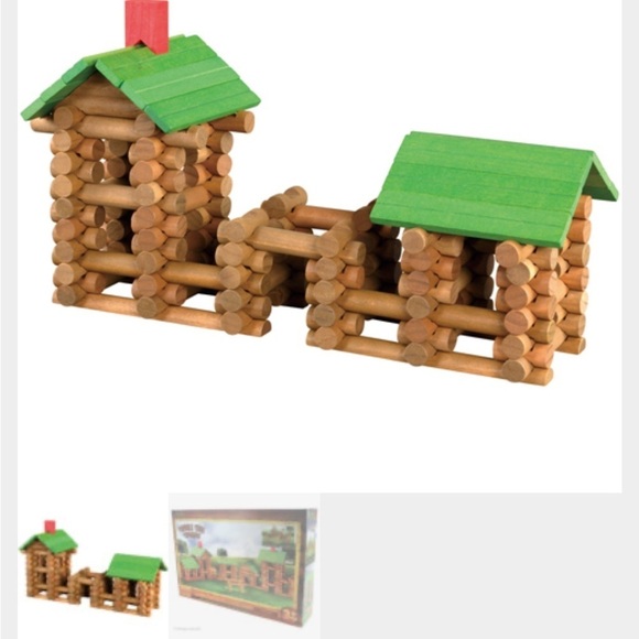 Maxim Tumble Tree Timbers Wooden Building Maxim Set of 300 - Picture 4 of 10